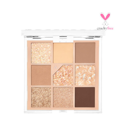 [Unleashia] Glitterpedia Eye Palette N2. All of Brown
