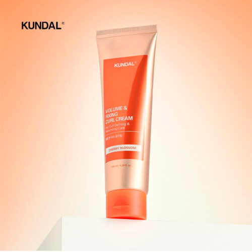[Kundal] Volume&Fixing Curl Cream Cherry Blossom 130ml - Imagen 8