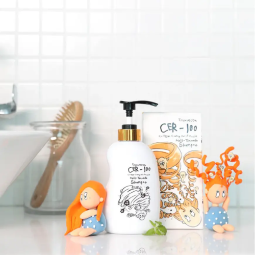 [Elizavecca] CER-100 Collagen Hair A+ Muscle Tornado Shampoo - Imagen 3
