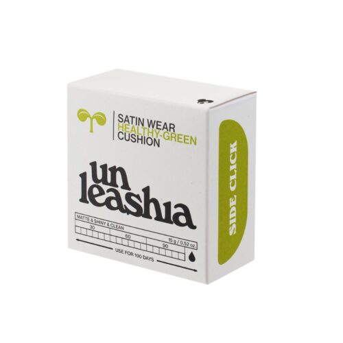 [Unelashia] Satin Wear Healthy-Green Cushion RE-FEEL(+ Puff) (8 colores) - Imagen 5