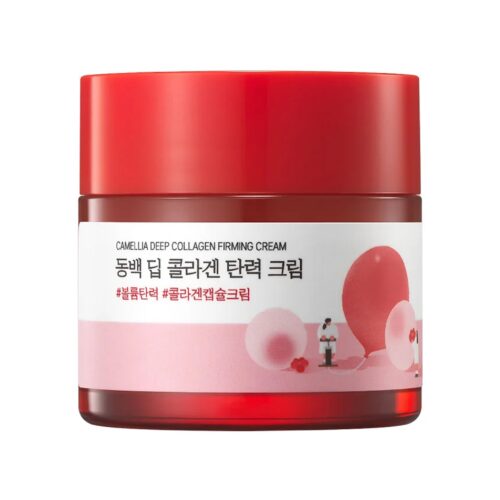 [Round Lab] Camellia Deep Collagen Firming Cream 50ml - Imagen 1