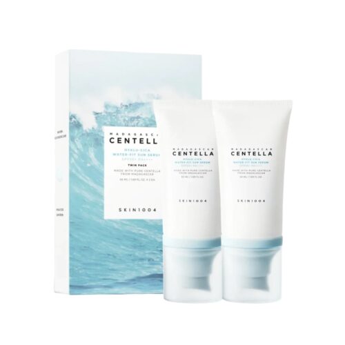 [Skin1004] Madagascar Hyalu-Cica Water-Fit Sun Serum Twin Pack