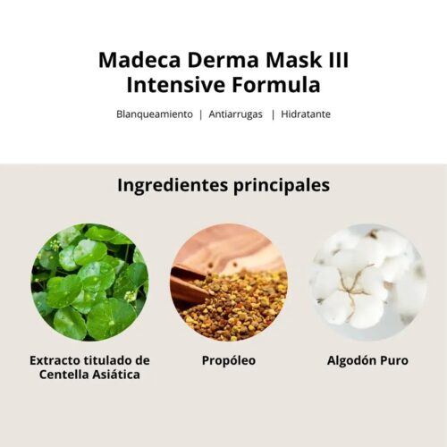 [Centellian24] Madeca Derma Mask III Intensive Formula 25ml (1unidad) - Imagen 5
