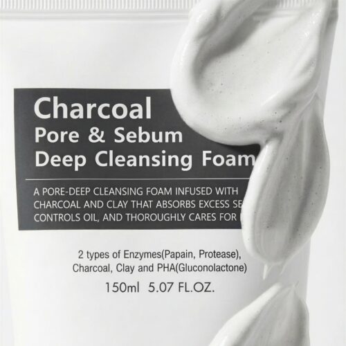 [Thelavicos] Charcoal Pore Sebum Deep Cleansing Foam Double Set 150ml+150ml - Imagen 3