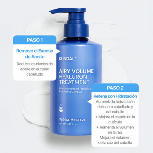 [Kundal] Airy Volume Hyaluron Treatment 500 ml - Imagen 3