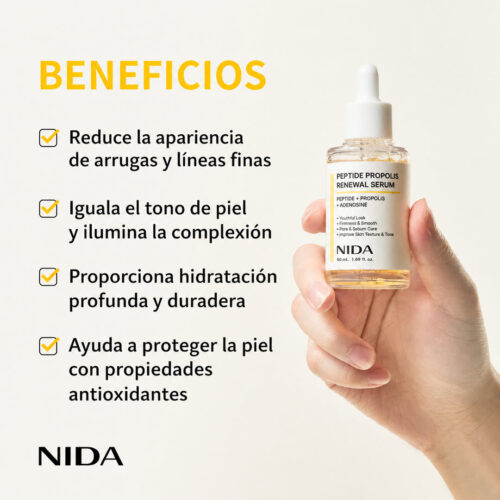 [NIDA] Peptide Propolis Renewal Serum 50 ml - Imagen 4