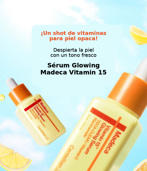 [Centellian24] Madeca Vitamin 15+ Glowing Serum 30 ml - Imagen 3