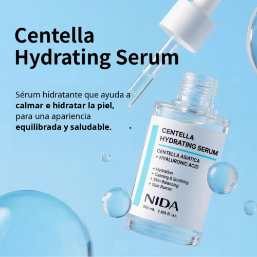 [NIDA] Centella Hydrating Serum 50 ml - Imagen 3